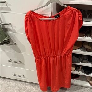 Mossimo silky orange dress